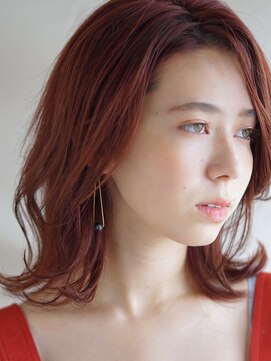 パール(PearL) 《PearL》ルビーカラーミディ♪