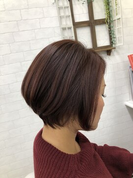 美容室 ファウンティン(fountain) 前下がりボブ