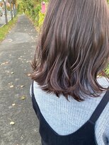 フレンズ 平岡店(friend's) 【札幌平岡　パープルヘアー】　藤原有貴
