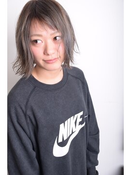 アグ ヘアー カイラ 白河店(Agu hair kaila) 【st. 大森】透明感カラー☆ アッシュグレイジュ☆♪