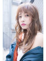 オースティン 門前仲町(AUSTIN)&nbsp;前髪かき上げイメチェンイヤリングカラーラベンダーカラーくびれ
