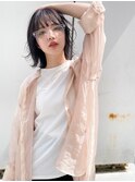 【VOTAN吉田航太】顔周りストレートで大人可愛いヘア 天神大名
