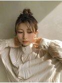 【色気をまとう】モテカジュ　お団子アレンジ