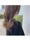 イヤリングカラー×ハイトーンベージュ［AYAKA］