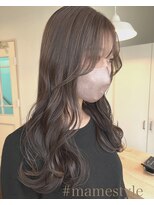 ディセンシー(Dicency)&nbsp;Dicency（マオ）韓国風顔周りカット×透明感ベージュ