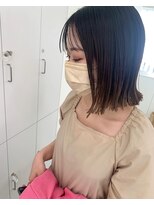 オンド(onde)&nbsp;シースルーバングボブ