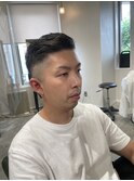 アップバングスキンフェードコンマヘアツイストスパイラル我孫子