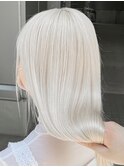 【GEEKS渋谷】ホワイトブロンド/ケアブリーチ/イメチェン
