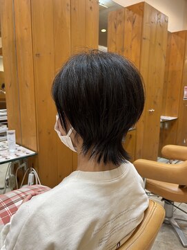 ヘアーアンドメイク エクリ 不動前店(Hair&Make equri) 【目黒美容室】くびれウルフカット・ショートヘア