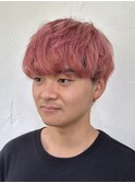 ベビーピンク メンズマッシュ