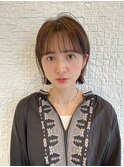 外ハネミニボブ