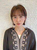 ヘアーデザイン アンジェロ インアルト(Hair Design Angelo In alto) 30代/40代/50代/ボブ/ナチュラルベージュ