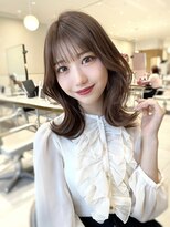 アフロートリノ(AFLOAT Leino)&nbsp;大人可愛い　韓国ヘア　レイヤーカット　くびれ　似合わせ#