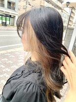 ドットエフ(.f)&nbsp;インナーカラー/ミルクティー/デザインカラー