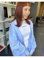 メゾンアトリエ(MaisonAtelier)&nbsp;ブリーチなし暖色カラー