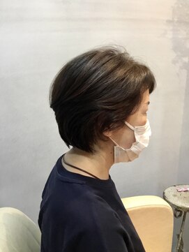 フルーヴ(Fleuve) 再現性☆抜群 クセ毛×ショート☆40代 50代 60代 70代