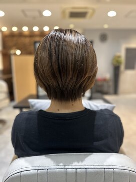 オルメント 天満 南森町(ORL'MENT) 20代30代40代大人可愛い髪質改善小顔艶感ミディグレージュ