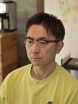 リム メンズヘア(LIM men's hair) 大人ショートアップバング【メンズカット/メンズヘア】