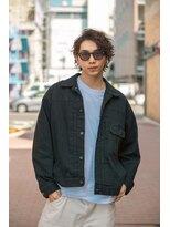 ザ ワンアンドオンリー シズオカ(The one and only. Shizuoka)&nbsp;かきあげ波巻きパーマ