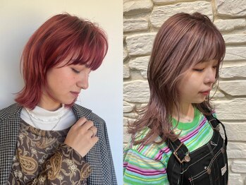 ソレイユ(soleil)の写真/ハイライトやインナーカラーもダメージレスでご提供！ナチュラルだけど上品でオシャレなスタイルが魅力♪