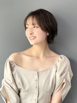ヘアーメイク ミューズ 二条店(Hair make MUSE)の写真/【二条/１分】再現性カットで簡単にスタイリング◎MUSEの「乾かすだけでキマるカット」で毎朝時短♪