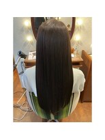 エルサフィロ キタハマ(el zafiro kitahama)&nbsp;20×30×40代×パールグレージュ×暗髪カラー×ダブルTRケア