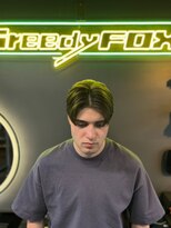 グリーディーフォックス 三軒茶屋(GreedyFOX)&nbsp;波巻き/マッシュパーマ/ウルフ/ハイライト<理容室>