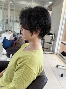 ハピネス 西大寺店(Happiness) ショートカット×ひし形ショートボブ×髪質改善30代40代50代