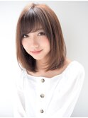 ナチュラル清楚系ミディアム