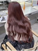 グレージュ切りっぱなしボブ前髪ありミニボブミルクティベージュ