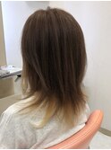 毛先ブリーチでオシャレに★