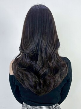 アルバム 銀座(ALBUM GINZA) ロングおくれ毛韓国ヘア顔周りレイヤー美髪_ba554701