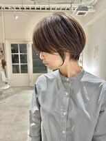 ジュベ 別府店(juve.) 別府ショートボブ顔まわりレイヤーカット髪質改善カラー