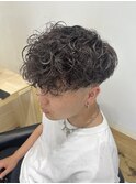 グレージュ×ハイライトカラー