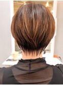 ショート/ショートボブ/ショートカット/丸みショート/大宮
