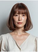 クラゲヘアー/小顔/ココアベージュ/オリーブグレー/川西