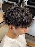 ツイストスパイラル 縦落ちツイスパ ツーブロック