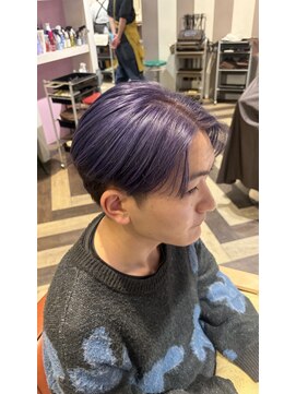 エシェル 平塚店(echelle) ブリーチカラー/パープル/平塚