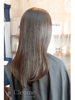 クレオメバイスーリール(Cleome by sourire) ♪オリーブグレー大人ガーリーココアベージュ小顔レイヤー前髪