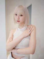 シェノン 表参道(CHAINON)&nbsp;表参道/着物ヘア/ダークアッシュ/ミディアムレイヤーカット/渋谷