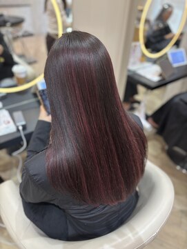 アーチバイケンジ(arch by kenje) アンブレラカラー/平塚美容室/ロングヘア/ブリーチカラー