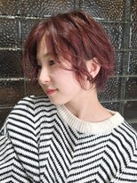 バイエイト(X8) 【色っぽさも可愛さも】ルーズウェーブショート 『小川』