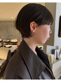 大人可愛い×くびれショート/ブラウンカラー/透明感/髪質改善
