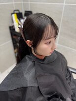 アンジェリカラボ 梅田店(ANGELICA LABO)&nbsp;横顔まで可愛くなれる！おくれ毛と毛流れにこだわった小顔カット