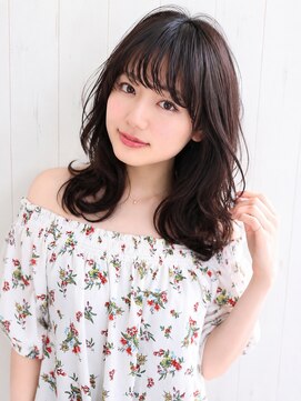 フラン(Franc) 美髪/艶髪/大人可愛い/ミディアムスタイル/透明感カラー
