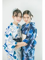 ヘアコレクション アンジュ(Hair collection Unge) 【名駅】花火大会に♪浴衣ヘアセット&持ち込み浴衣着付け