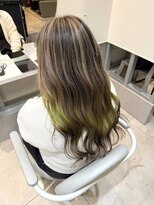 ネリ(NERi) 毛先で遊ぶ☆バレイヤージュ×エンドカラー!