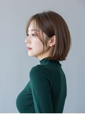 赤み消し/ライトブラウン/ウルフボブ/二子玉川/30代40代