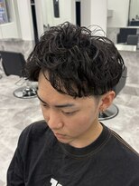 ノイセルヘアー(Noisyle Men's hair)&nbsp;ニュアンスパーマ/ニュアンスウルフ/ダウンバング/梅田/メンズ