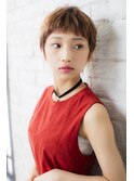 斜めバング＿センシュアルショート＿エッジショート【池袋】132